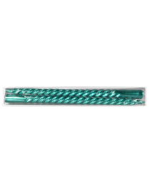 TIFFANY METAL CANDELA TORCIGL 30cm 2pz$$