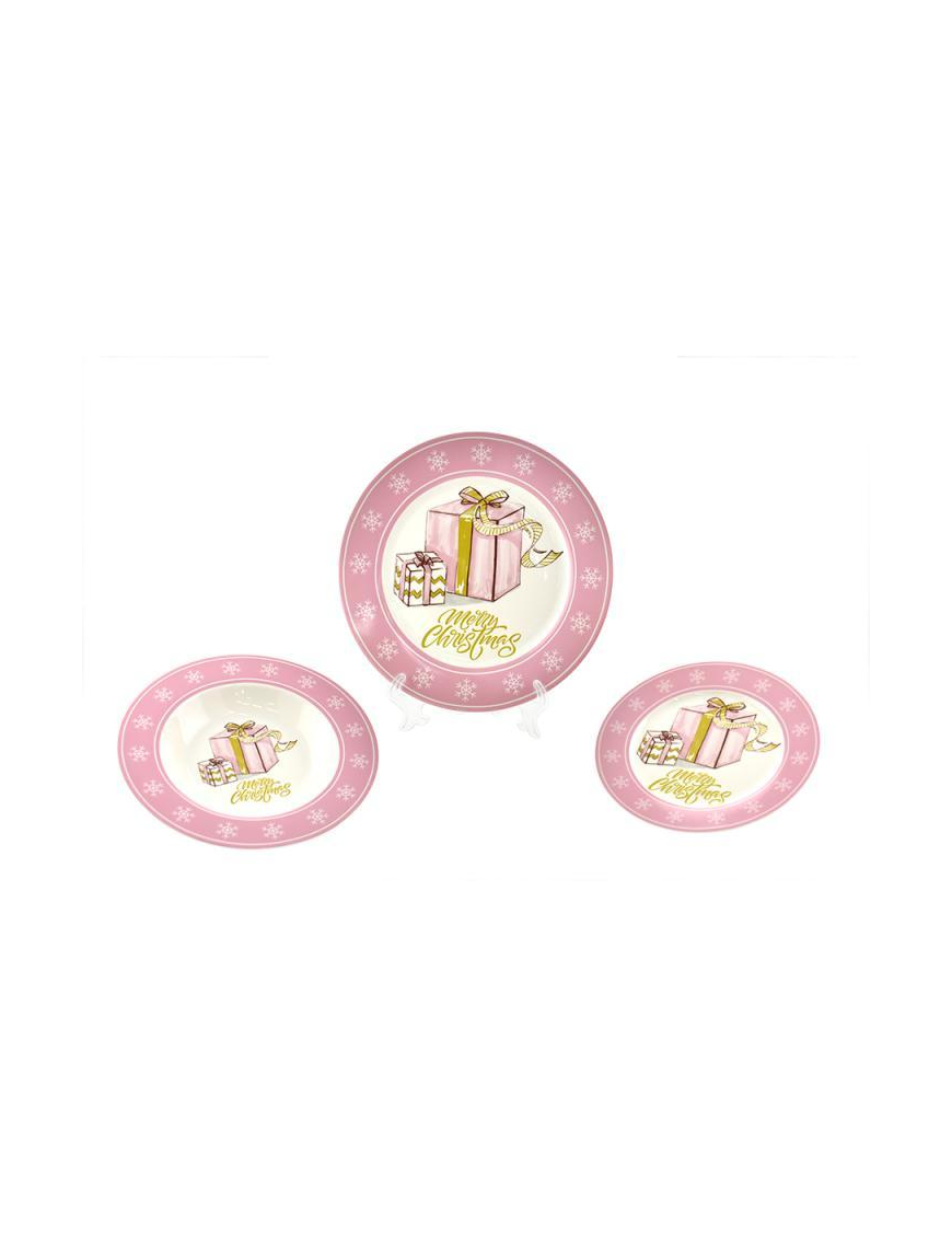 SERV.TAVOLA BONECHINA 18pz DEC05I $$