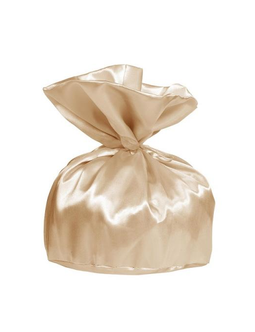 GOLD COLOR SATIN BAG FOR PANETTONE 23x23x35