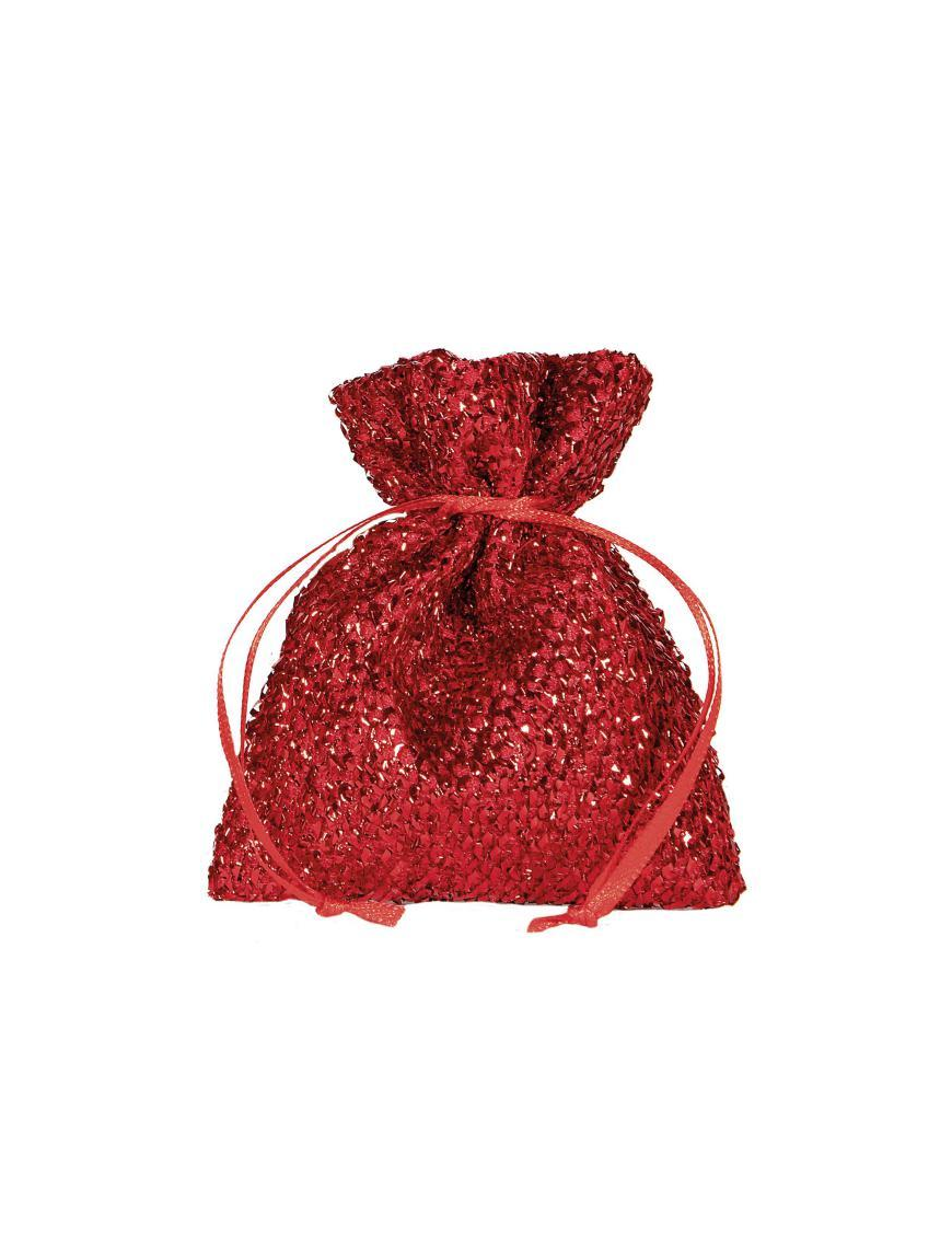 RED SACHET 8x10cm 10 PIECES