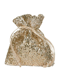 BUSTINA CHAMPAGNE  8x10cm 10 PEZZI