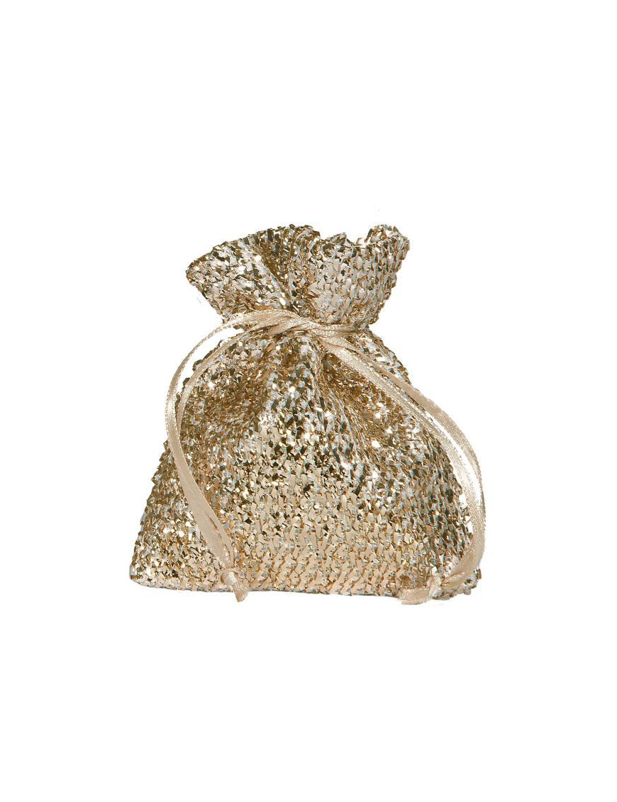 BUSTINA CHAMPAGNE  8x10cm 10 PEZZI