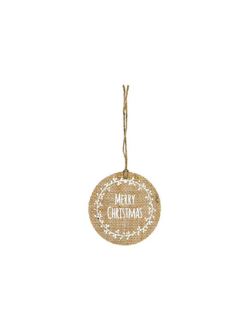 JUTE HANGER 6 PIECES 10cm
