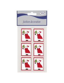 STAMP STICKERS 6 PIECES 4x3cm