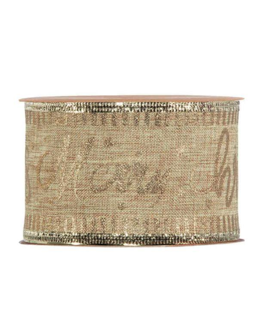 GOLD XMAS NASTRO mm63x10mt