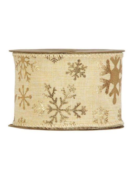 GOLD XMAS NASTRO mm63x10mt GEOMETRICO