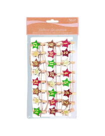 PEGS MOLLETTE AVVENTO 24 PEZZI