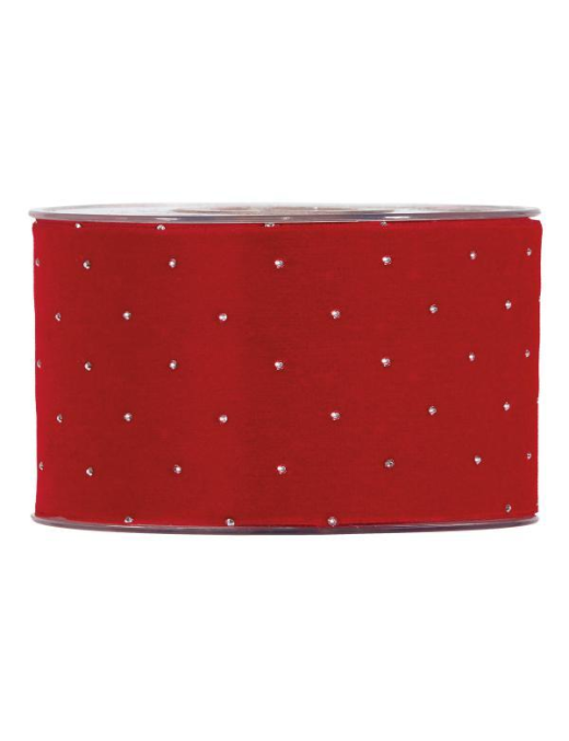 RED RIBBON 63mm x 10m