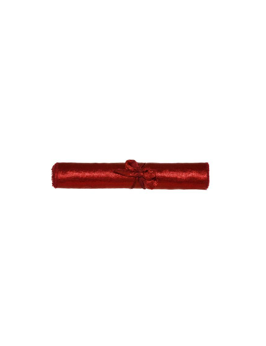 VESPERTINE RUNNER RED cm26x3m