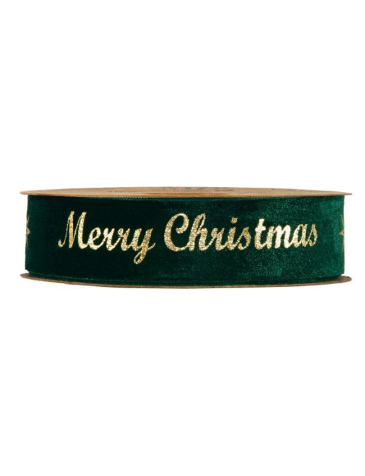 VELVET CHRISTMAS NASTRO mm25x10mt
