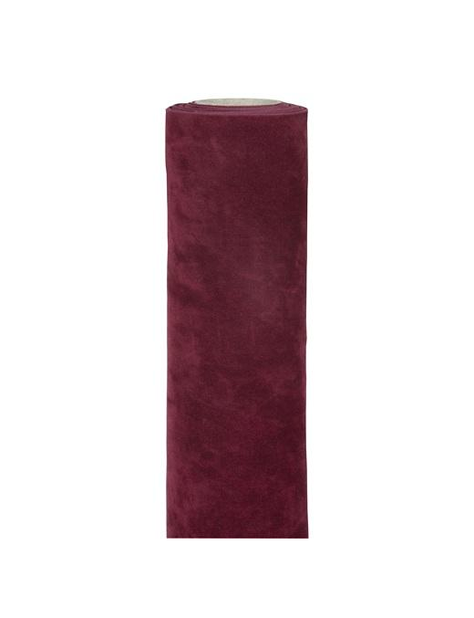 DOUBLE VEL ROTOLO BORDEAUX cm30x3mt