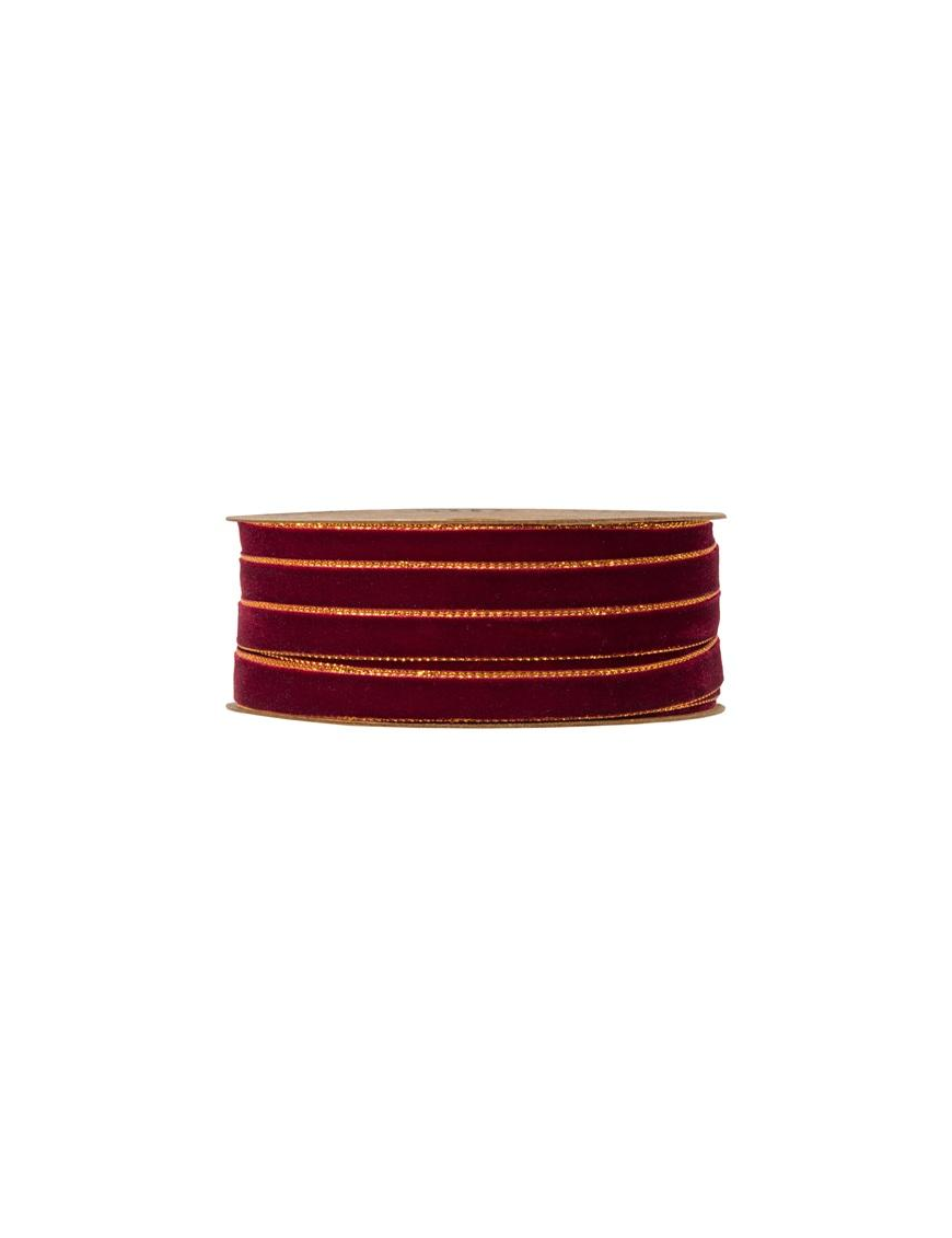 VELVET DREAM NASTRO mm9x20mt BORDEAUX