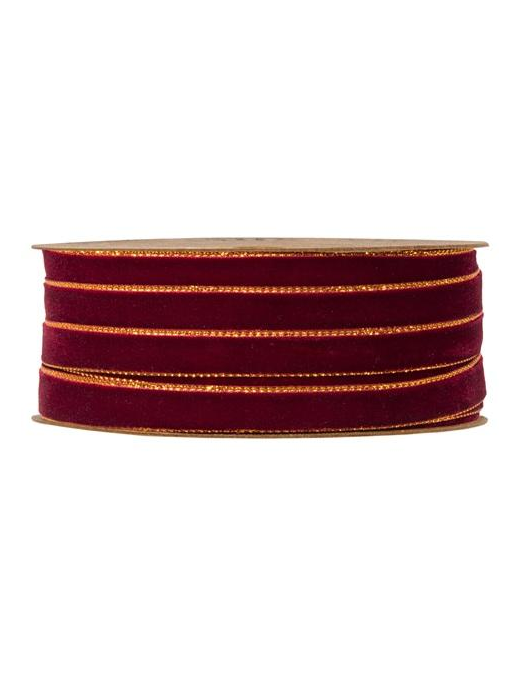 VELVET DREAM NASTRO mm9x20mt BORDEAUX