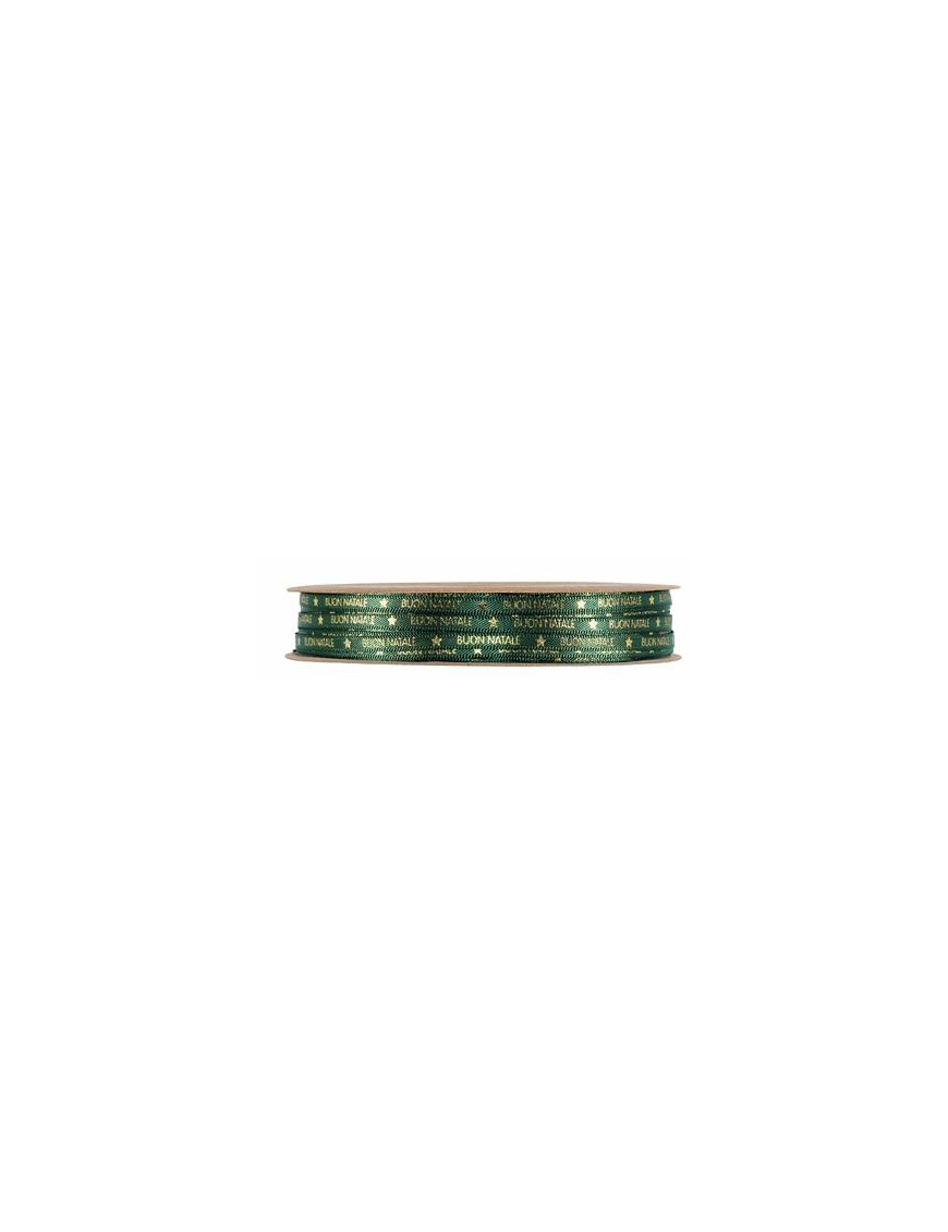 MERRY XMAS NASTRO mm4x25mt VERDE S 50777