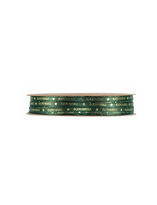 MERRY XMAS NASTRO mm4x25mt VERDE S 50777