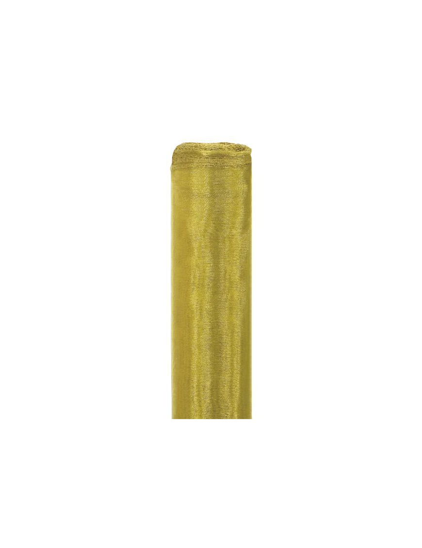 SINGLEinROLL ORGANZA ORO 50x9mt