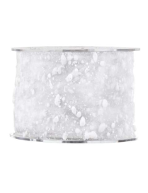 ORGANZA NEVE NASTRO mm63x20mt