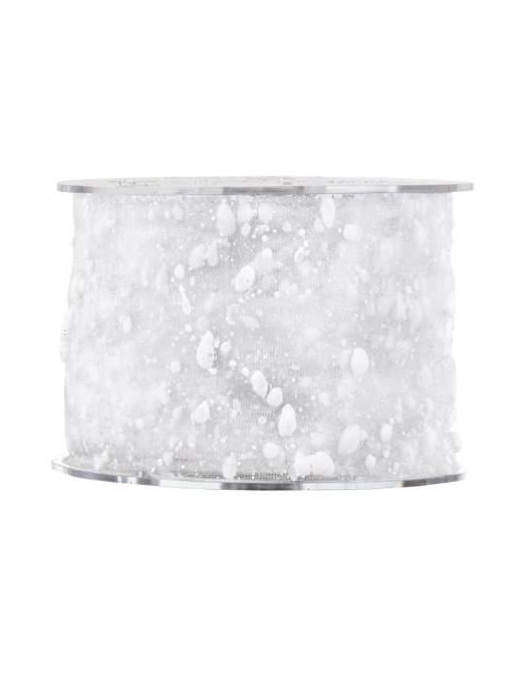 ORGANZA NEVE NASTRO mm63x20mt