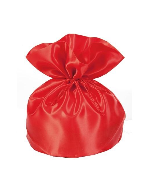 PINK SATIN PANETTONE HOLDER BAG 23x23x35