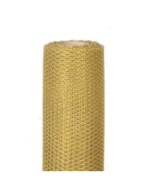 GOLD ROLL HEXAGON NETWORK cm50x9m