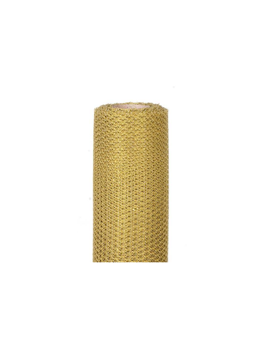 GOLD ROLL HEXAGON NETWORK cm50x9m