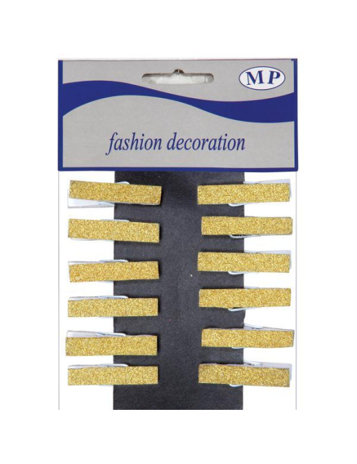MOLLETTE ORO 3,5cm 12 PEZZI