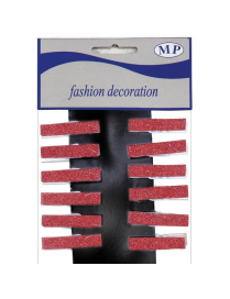 RED PEGS 3.5cm 12 PIECES
