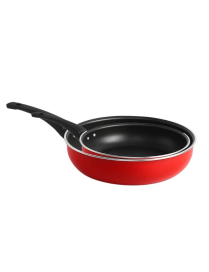 L.EASY RED BIS PADELLA S/C 24/28cm