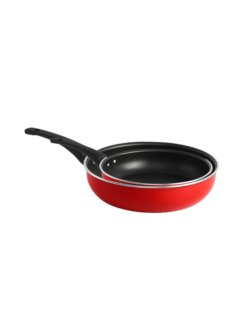 L.EASY RED BIS PADELLA S/C 24/28cm