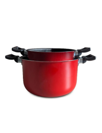 L.EASY RED BIS PENTOLA S/C 16/20cm