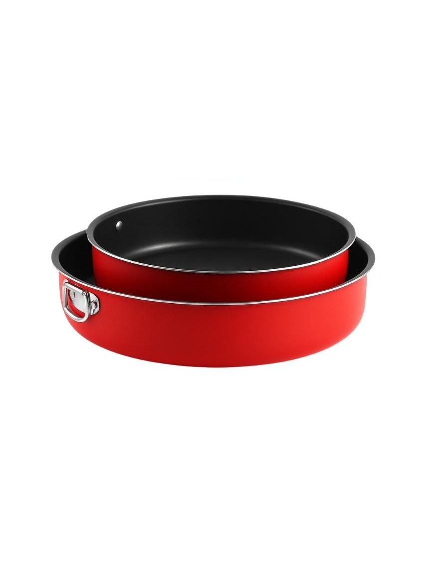 L.EASY RED BIS TORTIERA 24/28cm