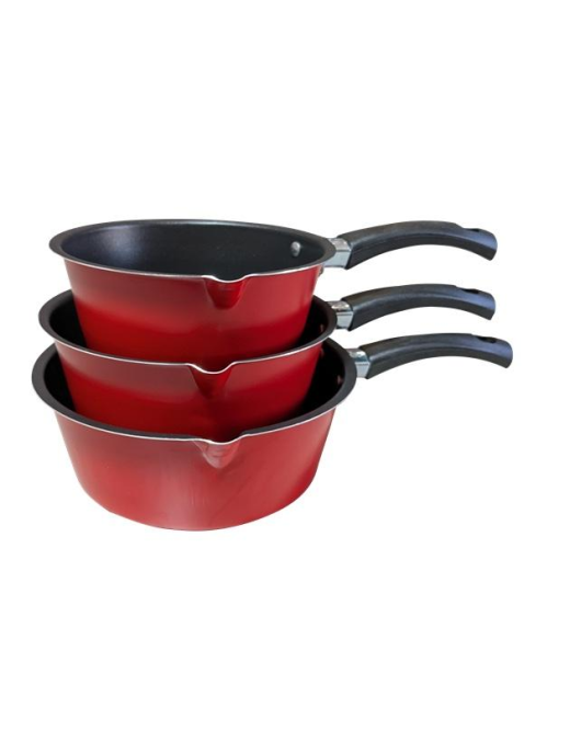 L.EASY RED TRIS CASSERUOLE 1M 14/16/18cm