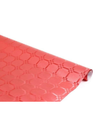 RED DAMASK TABLECLOTH ROLL 5x1.18m