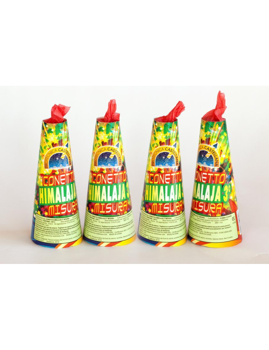 HIMALAJA CONES 130 MM 4 PIECES