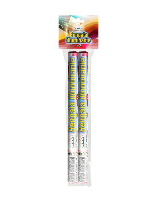 BENGALA ILLUMINANTE 50 CENTIMETRI 2 PEZZI