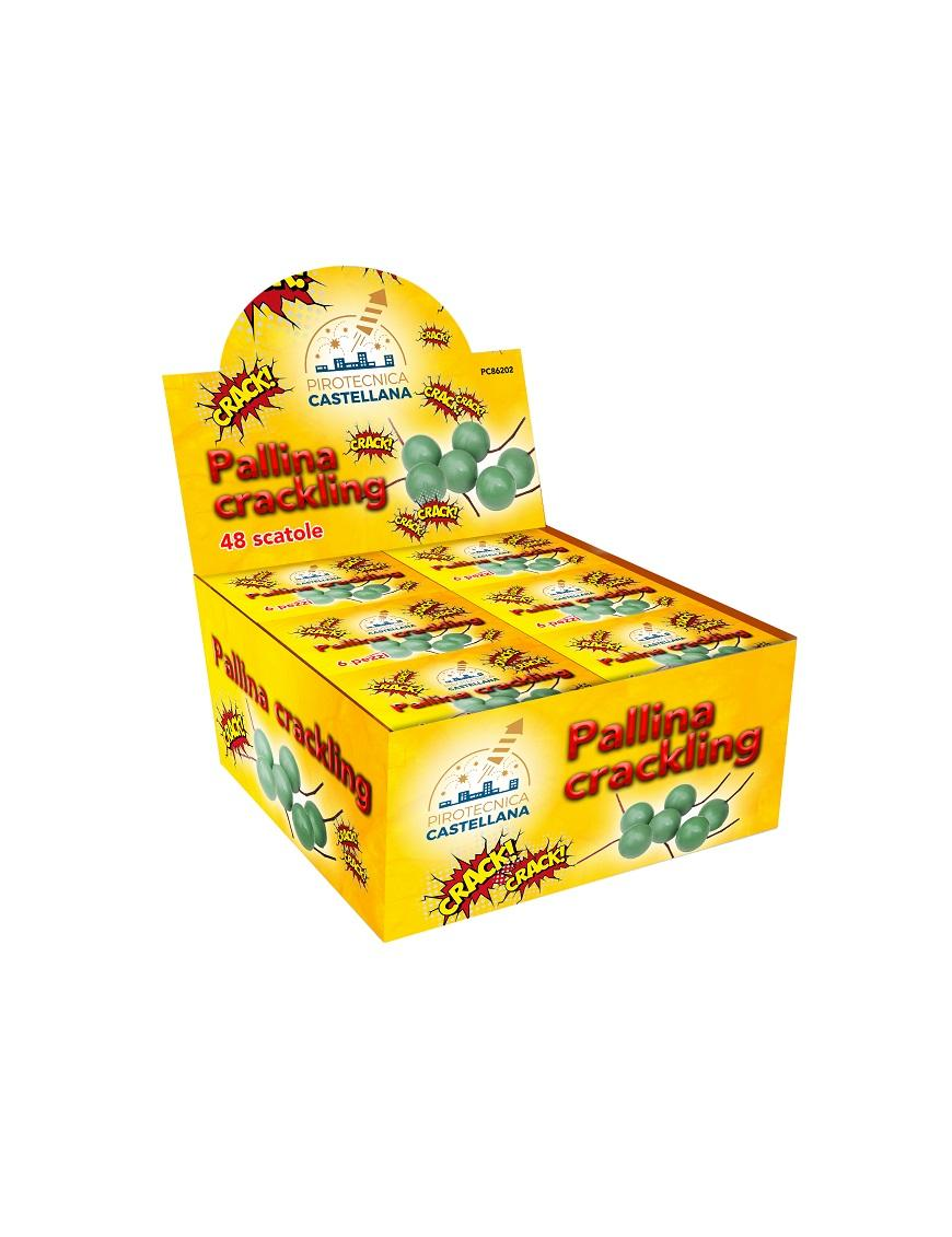CRACK FIRECRAFT BALLS 22 MM 48 BOXES OF 6 PIECES