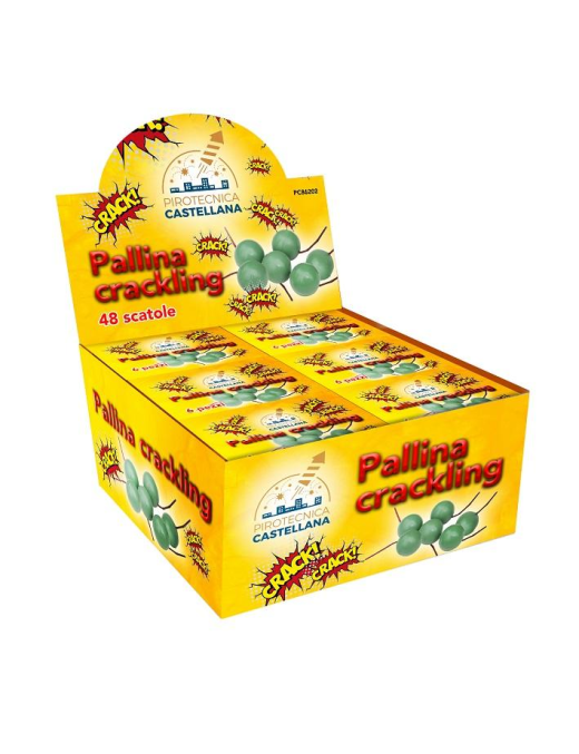 PETARDI PALLINA CRACK 22 MILLIMETRI 48 SCATOLE DA 6 PEZZI