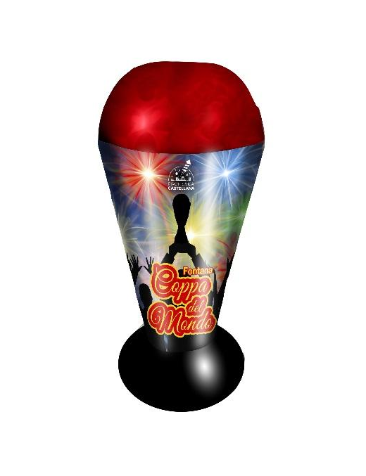 WORLD CUP FOUNTAINS 14x30 CENTIMETERS 1 PIECE