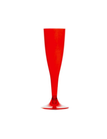 CALICE FLUTE ROSSO 6pz 241T