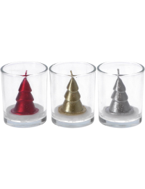 TREE MODEL CANDLE 6x7cm