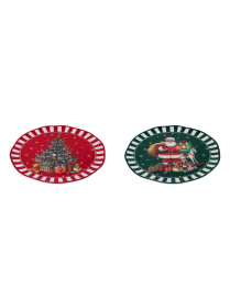 L.XMAS MEL. VASSOIO TONDO 40cm 119663
