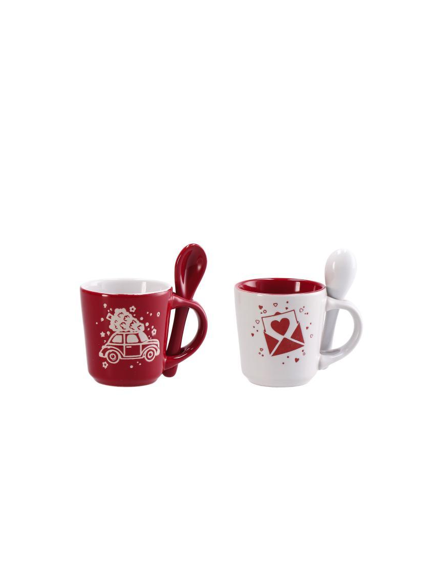 L.GIOVY XMAS TAZZA C/CUCCHIAINO 119667