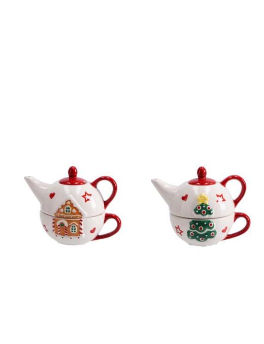 L.CHRISTMAS TEIERA+TAZZA 119696