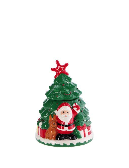 L.SANTA SCATOLA ALBERO 14x18cm 119833