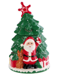 L.SANTA SCATOLA ALBERO 19x30cm 119846