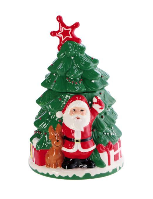 L.SANTA SCATOLA ALBERO 19x30cm 119846