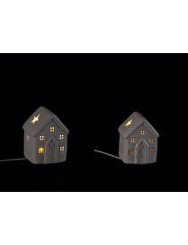 DEC. LUMINOSO CASETTA  8x7x10cm 122326