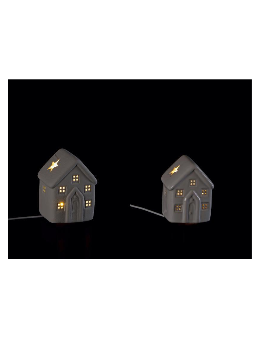 DEC. LUMINOSO CASETTA  8x7x10cm 122326