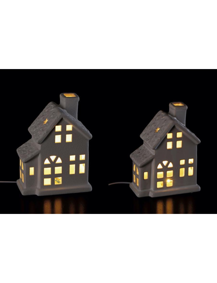 DEC. LUMINOSO CASETTA 12x7x16cm 122327