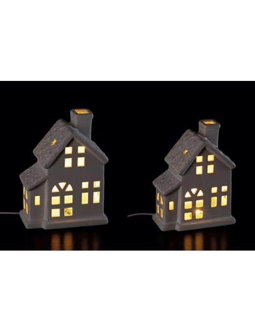 DEC. LUMINOSO CASETTA 12x7x16cm 122327